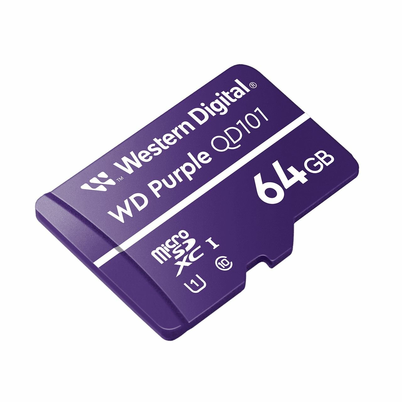 64Гб MicroSDXC Карта памяти WD Purple SC Ultra Endurance (QD101/QD121)