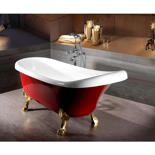 Отдельно стоящая ванна N-5032 Red /1700х700х780