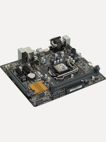 Изображение товара Материнская плата Asus H110M-R/C/SI (Socket1151, H110, mATX,2DDR4,8SB,4SATA3, PCI-E, SVGA, DVI, HDMI, GL, PC2133)