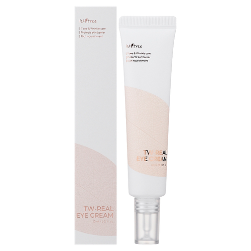 Антивозрастной крем для век IsNtree TW-Real Eye Cream с пептидами и бифидобактериями, 30 мл