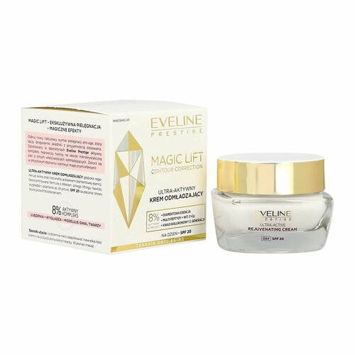 Крем для лица EVELINE MAGIC LIFT антивозрастной SPF-20 (дневной) 50 мл крем для лица eveline крем для лица magic lift антивозрастной spf 20 дневной