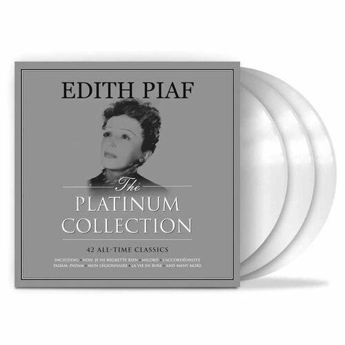 EDITH PIAF - THE PLATINUM COLLECTION (3LP white) виниловая пластинка