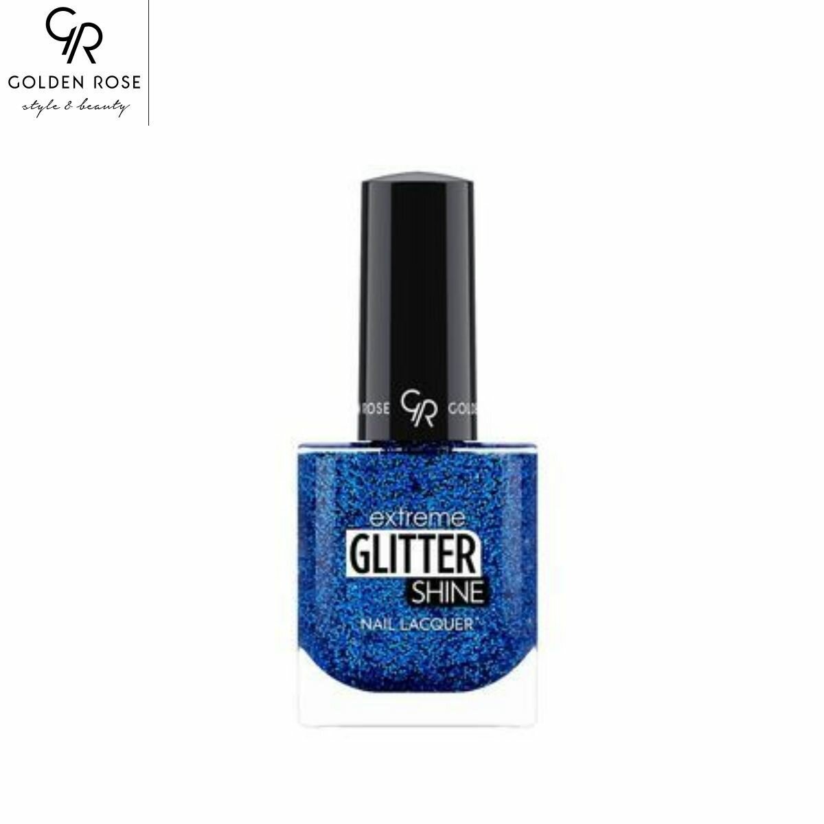 - GOLDEN ROSE Extreme Glitter Shine Nail Lacquer 216