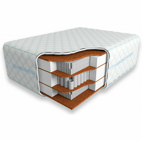 Матрас Diamond Rush Full Cocos-2 50sm+, Размер 170х185 см