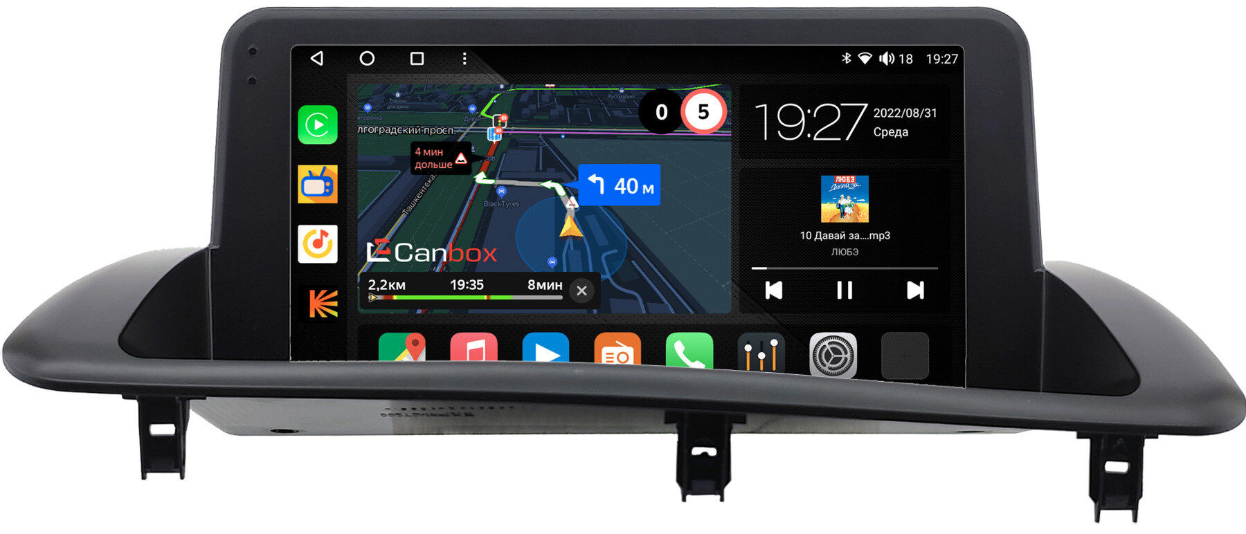 Штатная магнитола Lexus CT200 2010-2018 (авто с монитором) Canbox M-Line 4542-9-1524 Android 10 (4G-SIM, 4/64, DSP, QLed)