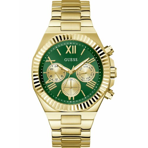 Наручные часы GUESS Sport GW0703G2, зеленый, золотой