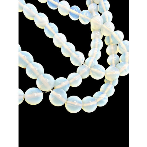 Лунный камень синтетический бусины шарик 10 мм