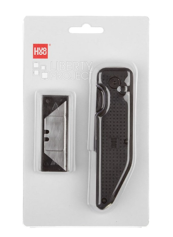 Нож складной Xiaomi Huohou Powerful Tool Knifer HU0207 черный