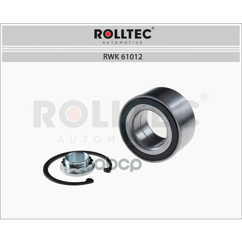 Подшипник Ступицы Передний 49X90x45 Bmw 3 V (2004-2012)/ 5 V (2003-2010)/ X3 I (2003-2010)/ X5 I (1999-2006) ROLLTEC арт. RWK.