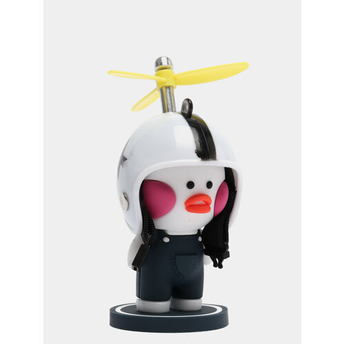 Утка лалафанфан в шлеме в машину утка в шлеме игрушка в машину велосипед Цвет Белый 799₽