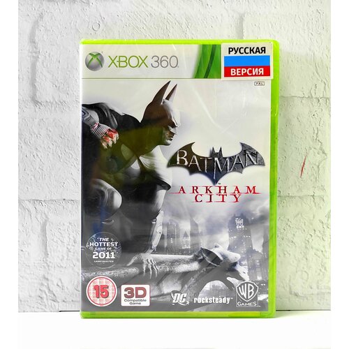 Batman Arkham City Аркхем Сити Русские субтитры Видеоигра на диске Xbox 360