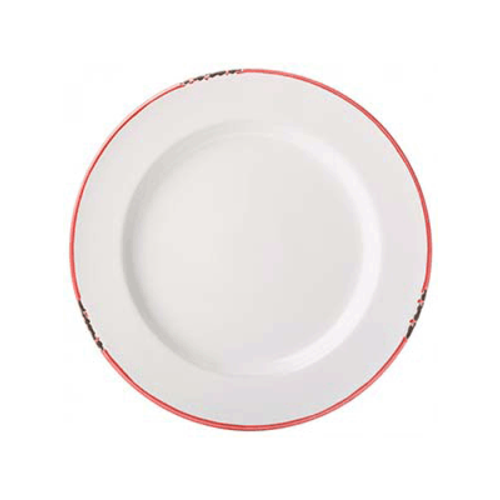 Тарелка мелкая UTOPIA Avebury Red круглая, 26 см