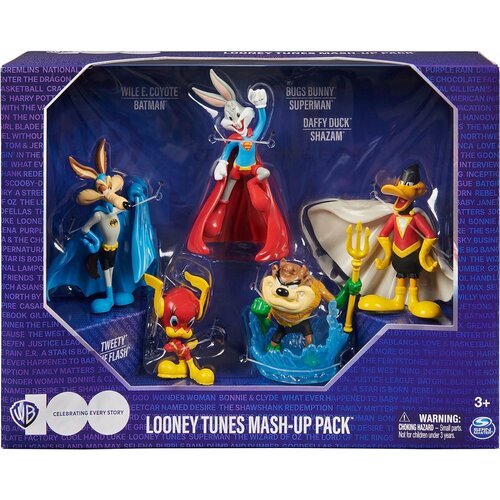 Набор фигурок Spin Master WB Looney Tunes 6067419 наклейки объемные action looney tunes 15 5 10 см 6 дизайнов lt ad06004