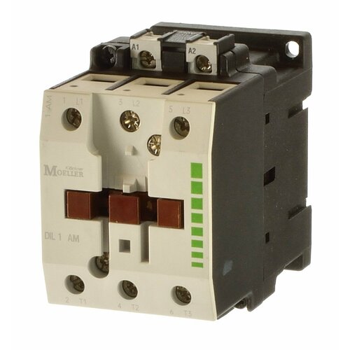 Контактор Klockner Moeller DIL 1 AM-G DC 24V AC-1 55A AC-3 40A 18,5кВт xtm75sa u electricity energy meters single phase 2 wire 220v ac dc 40a 10a 35mm standard din rail mounting electric power meter