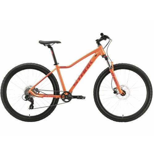 Женский велосипед Stark Viva 272 HD год 2023 цвет Оранжевый-Красный ростовка 145 42240₽