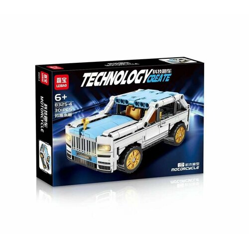 Конструктор машина 301 деталей TECHNOLOGY