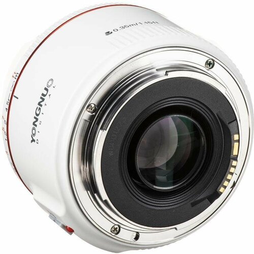 Объектив Yongnuo YN50mm F18 IIWHITEC белый для Canon 938900₽