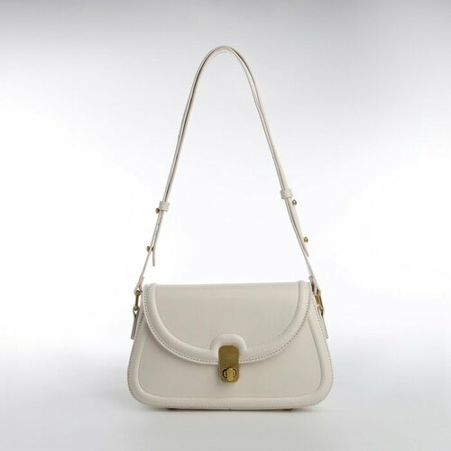 фото Сумка багет textura, белый