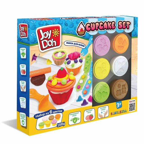 Набор для лепки Joy-Doh Любимые пирожные 6*28г KEKS-168 pot масса для лепки totum набор для творчества cupcake factory