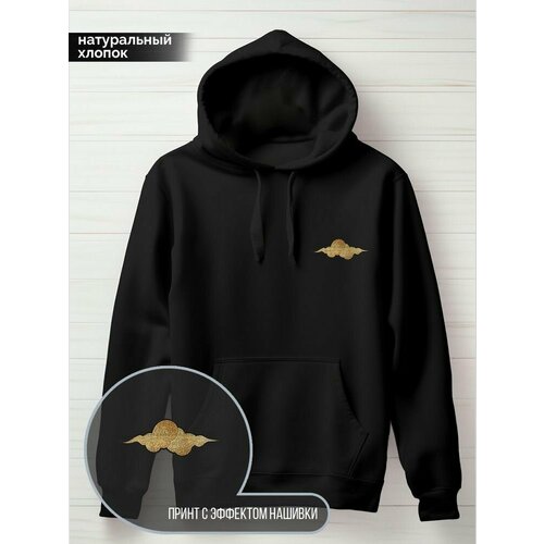 фото Худи hypnotica, размер 3xl, черный