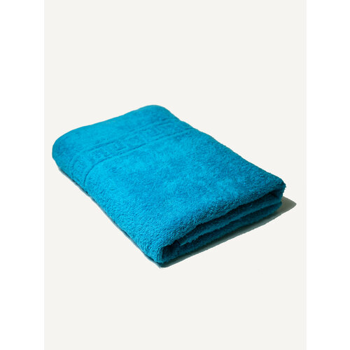 Полотенце банное махровое 50х90 см Хлопок 100 430гм2 Бирюзовое 599₽