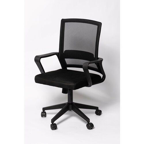 Кресло офисное UT-C611, черный, сетка, компьютерное