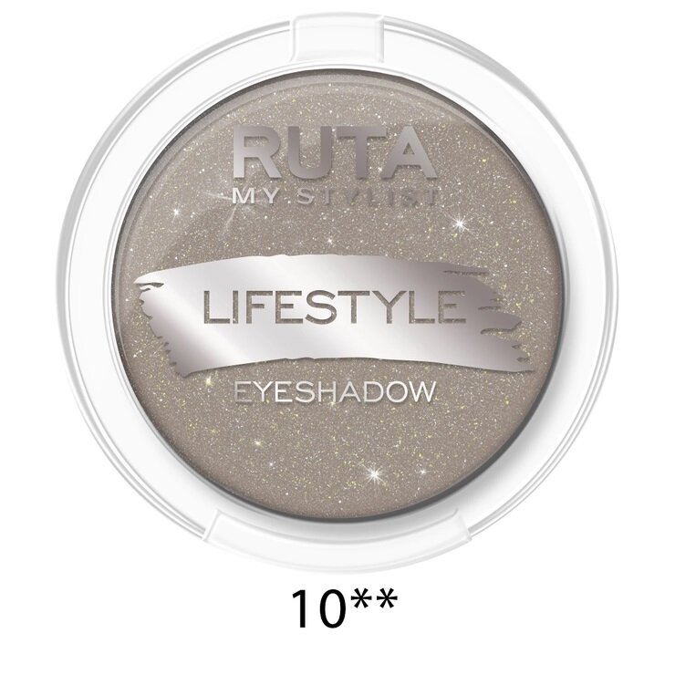 RUTA Тени компактные "LIFESTYLE", 10** дымчатый кварц