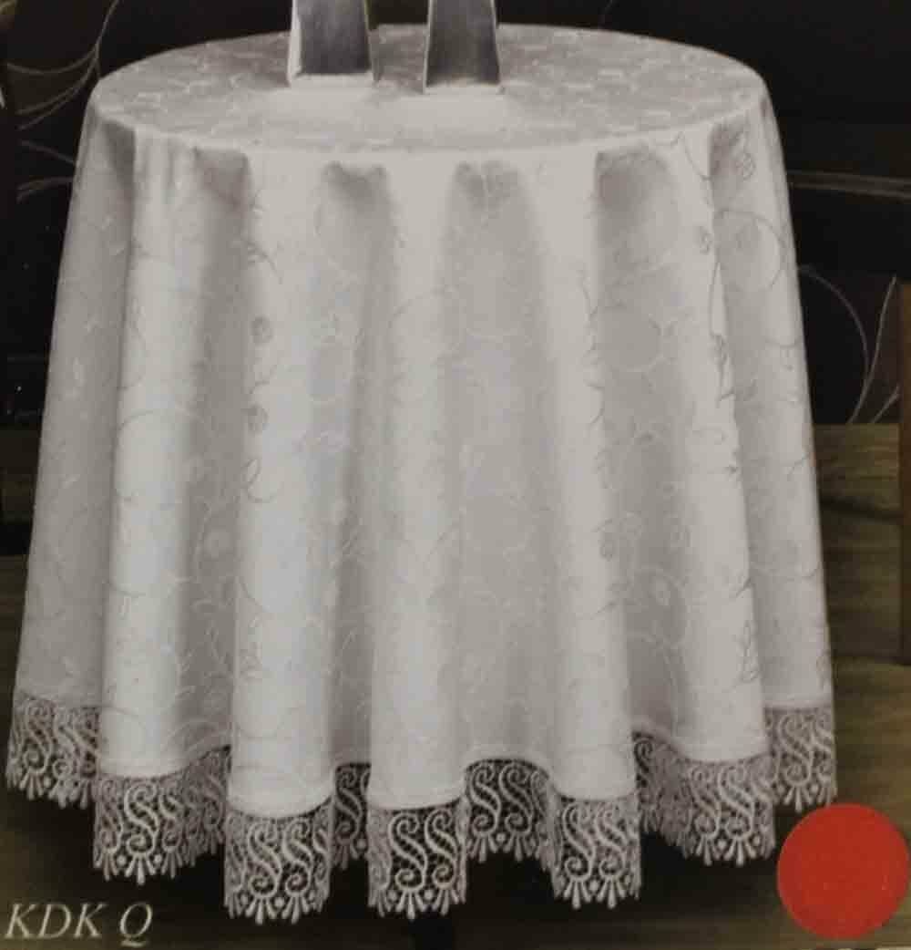 фото EFOR Скатерть Simone цвет: серый (160 см)