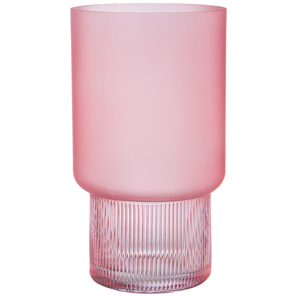 фото Ваза jade pink диаметр 14см высота 25см Lefard (193460)