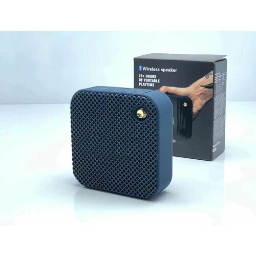 Портативная мини музыкальная беспроводная bluetooth-колонка Willen синяя 114300₽