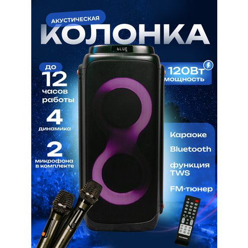 Акустическая система с функцией караоке HOLLEBERG HX-E837 2499000₽