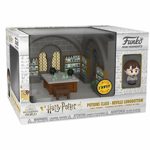 Фигурка Funko Mini Moments Гарри Поттер Anniversary Невилл Долгопупс в классе зельеварения мини фигурка гарри поттер невилл долгопупс с корнем 4 см