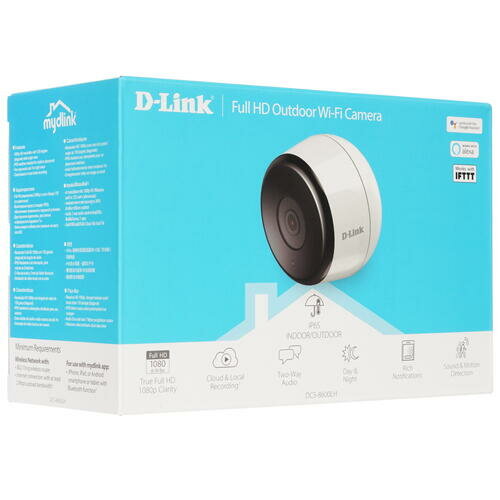Видеокамера IP D-LINK DCS-8600LH, 1080p, 3.26 мм, белый - фото №17