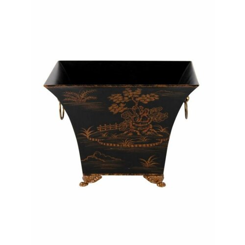 Кашпо G&C interiors CH/AH/YT048/FH0811 H:20 W:26D:21 черный