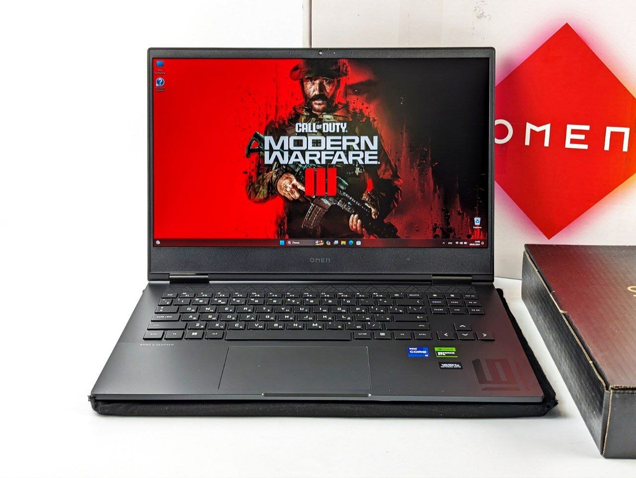 16.1" Ноутбук OMEN by HP GAMING 16-wd0005ci (Intel i7-13620H, RTX 4060, 16GB RAM, SSD 512GB, 1920x1080 FHD IPS 165Hz, Win 11 Home, чёрный)