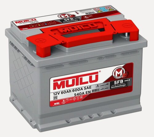 Изображение товара Аккумулятор автомобильный Mutlu 60 А/ч 540 А прям. пол. 56082 Росс. авто (242x175x190) L2.60.054. B