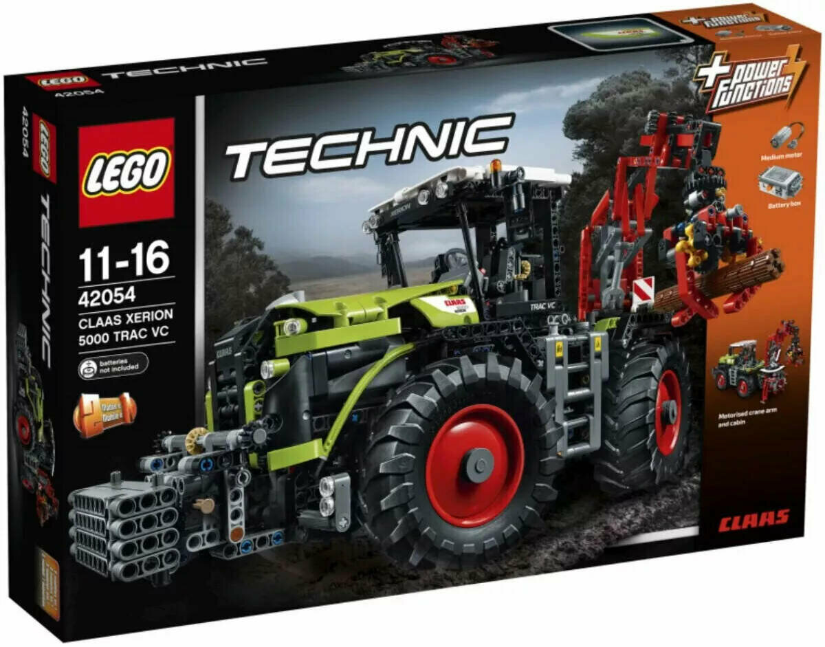 LEGO Technic 42054 Мощный трактор Claas Xerion 5000