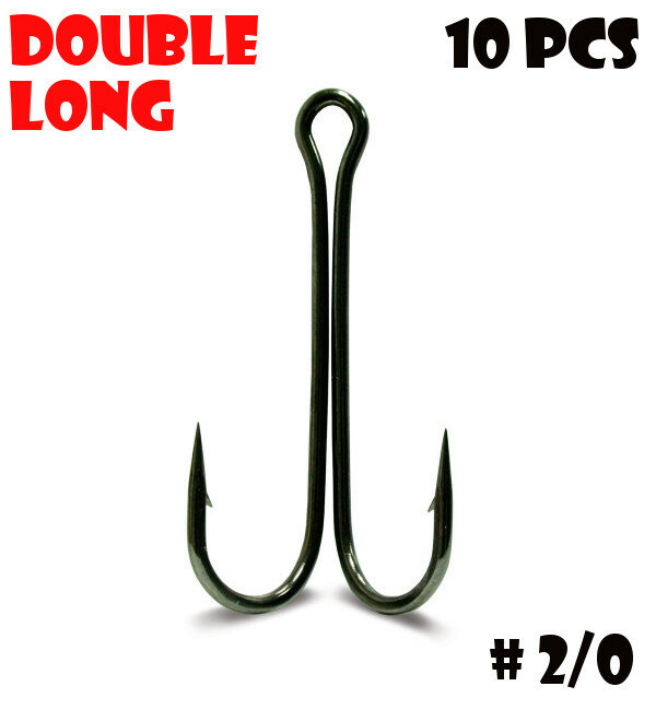 Двойник Vido-Craft VD-081 BN Черный никель (Double Long) #2/0