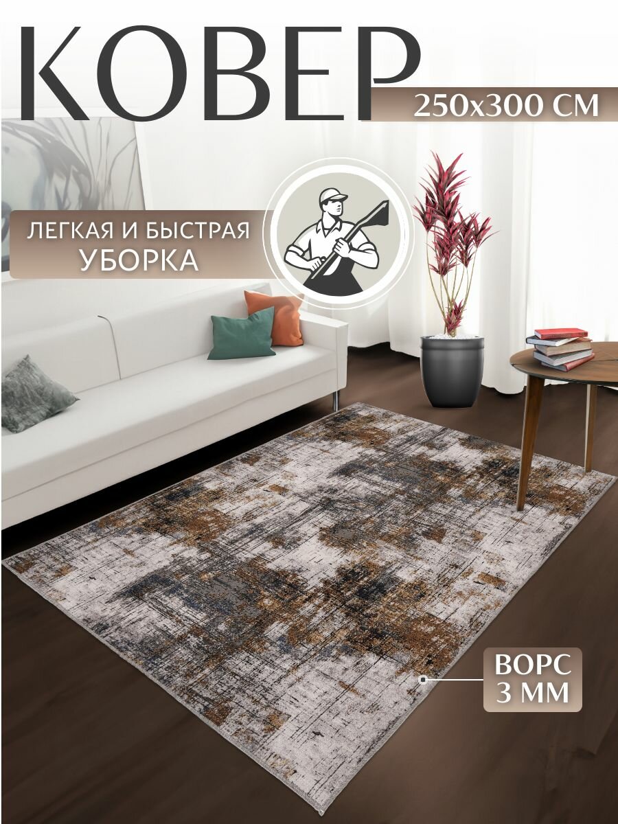 Коврик комнатный на пол 250х300