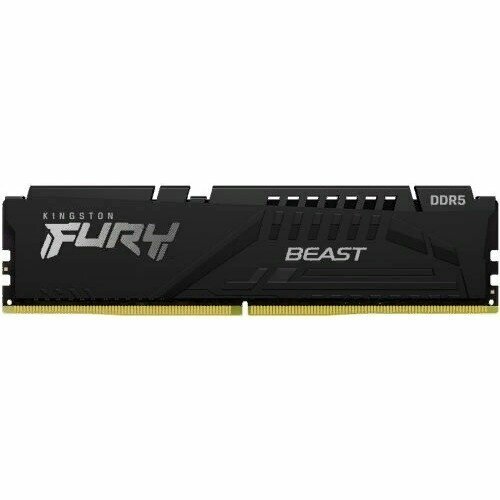 Kingston Память DDR5 32Gb 6000MHz KF560C36BBE-32 Fury Beast Black RTL Gaming PC5-48000 CL36 DIMM 288-pin 135В dual rank с радиатором Ret 1493000₽