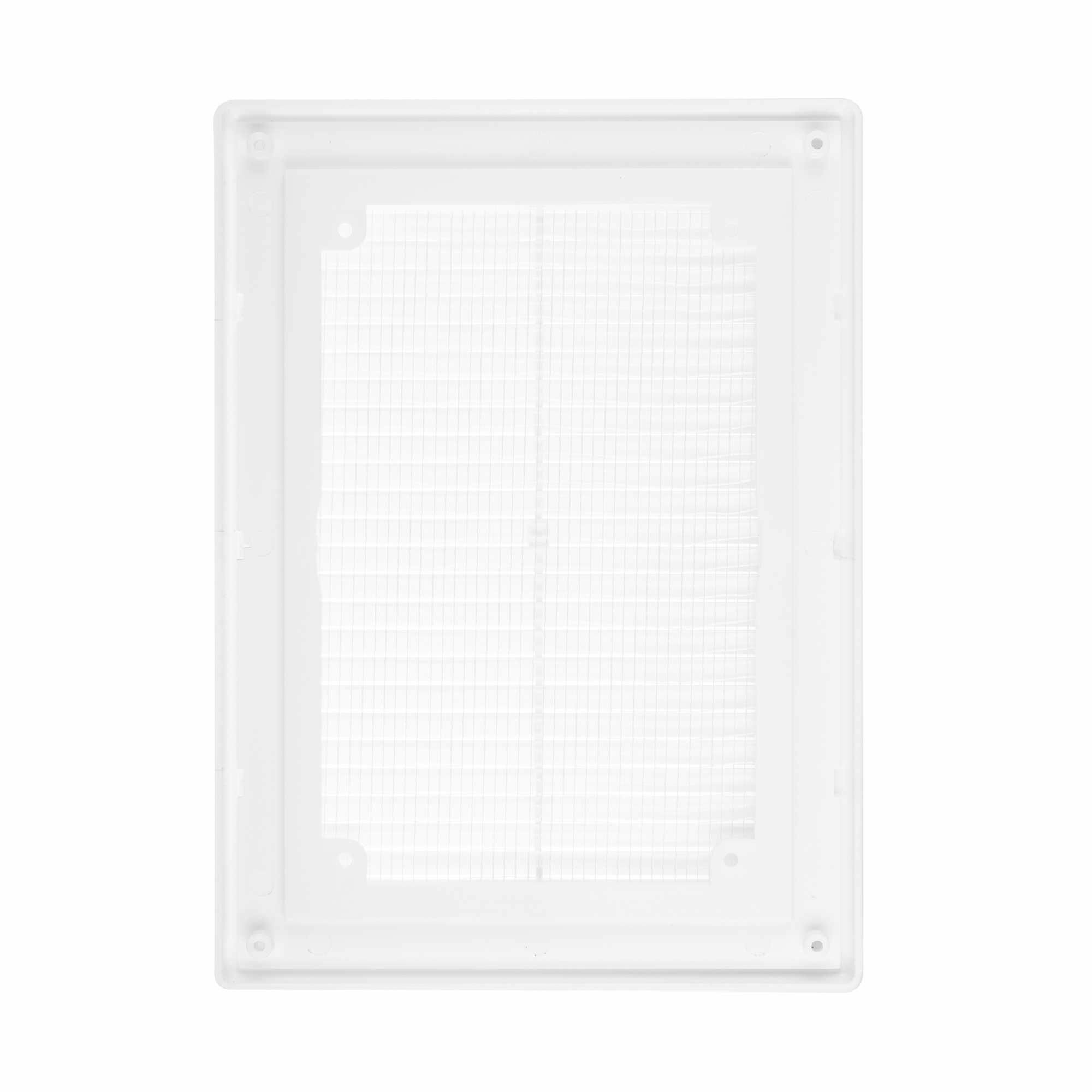 Решетка вентиляционная Ore GP1825W 180x250 мм пластик цвет белый - фотография № 6