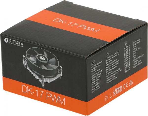 Кулер ЦП ID-COOLING DK-17 PWM LGA1700 Вес 0.265 кг DK-17_PWM