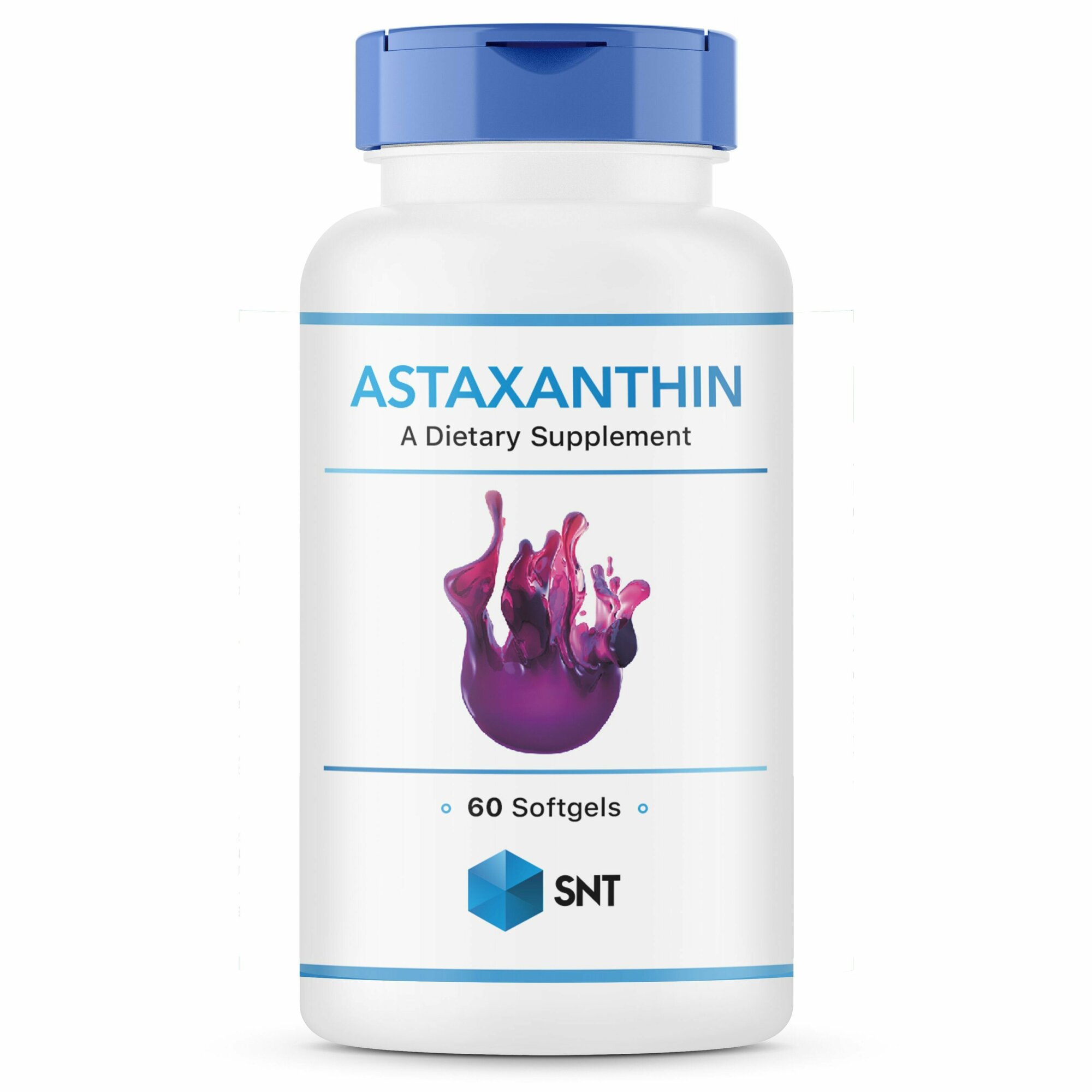 Антиоксидант астаксантин SNT Astaxanthin 6 mg, 60 гелевых капсул