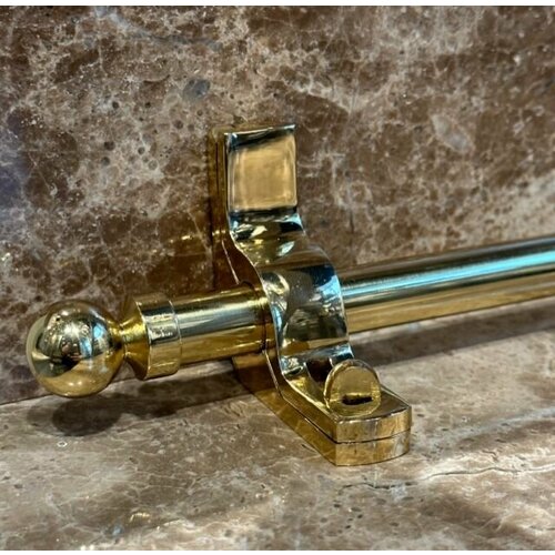 Ковродержатель для лестницы из латуни классический, 1 шт.