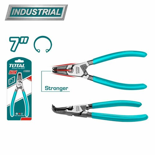 Съемник внутренних стопорных колец изогнутый 7180mm TOTAL THTJ21804 900₽
