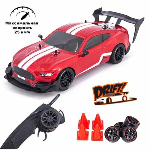 Радиоуправляемая машина для дрифта Huang Bo Ford Mustang 4WD 1:14 - NORLIGA-RC-19C радиоуправляемая машина для дрифта huang bo ford mustang 4wd 1 14 norliga rc 19c