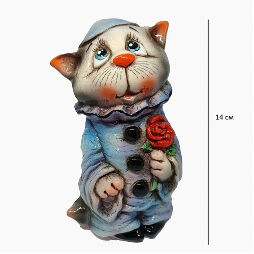 Керамическая фигурка Кот Пьеро