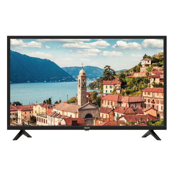 Econ Телевизор Econ EX-40FS009B, 40", 1920x1080, DVB-T2/C/S2, HDMI2 , USB 2, Smart TV, черный