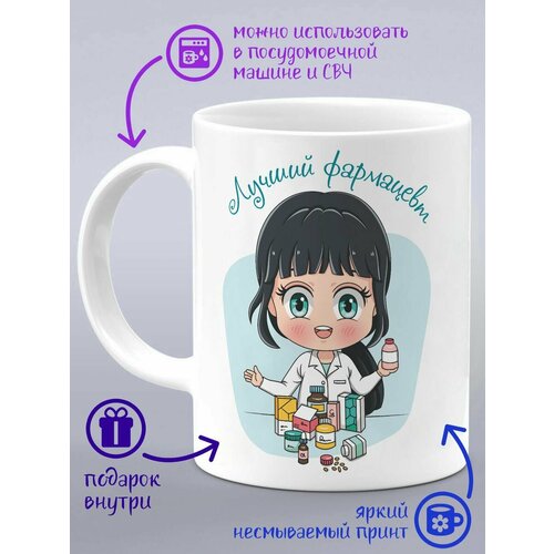 Кружка подарок фармацевту