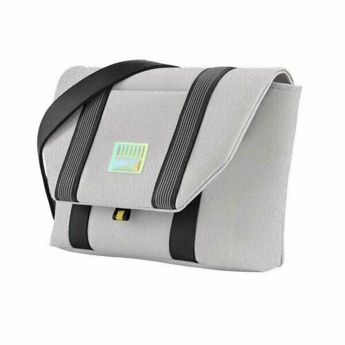 Сумка Ninetygo URBAN E-USING PLUS shoulder bag white цвет: белый